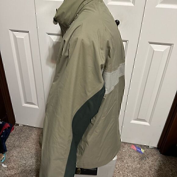 Eddie Bauer Performance Systems Mens XL Tall Full ZIP Jacket with hood in collar - Picture 2 of 6